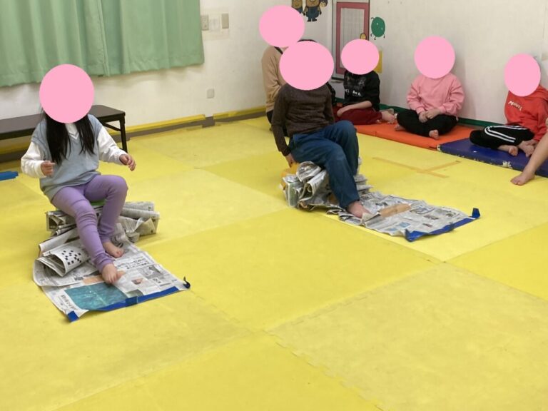 全身を使って♬